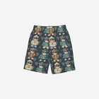 Little Humn Print Set Crewz Kids Trunks