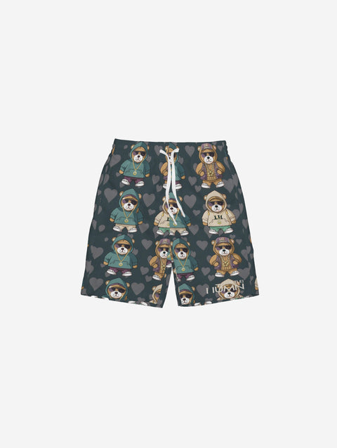 Little Humn Print Set Crewz Kids Trunks