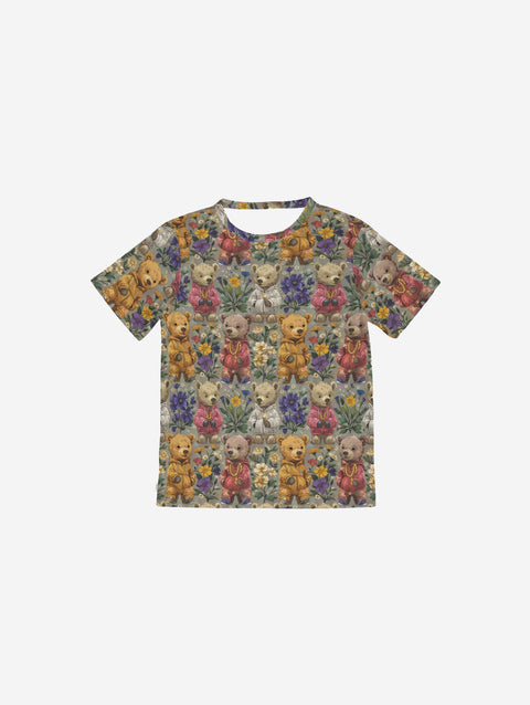 Little Humn Print Set Flow Kids Shirt