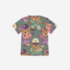 Little Humn Print Set Ice Cream Truck Kids Shirt