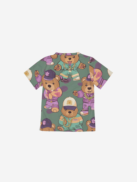 Little Humn Print Set Ice Cream Truck Kids Shirt