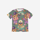 Little Humn Print Set Ice Cream Truck Kids Shirt