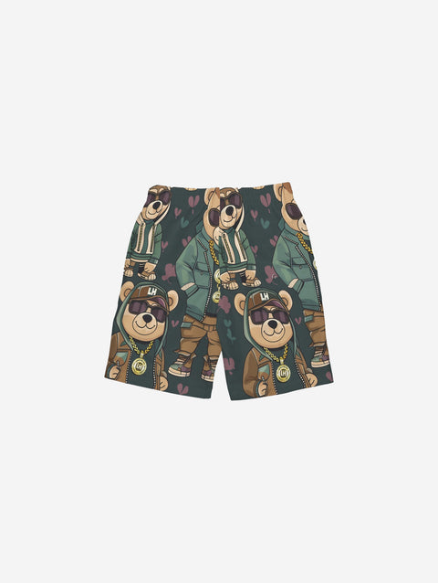 Little Humn Print Set Juniors Kids Trunks