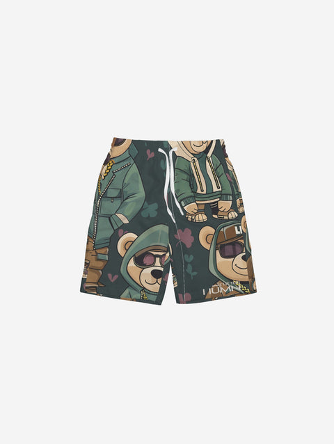 Little Humn Print Set Juniors Kids Trunks