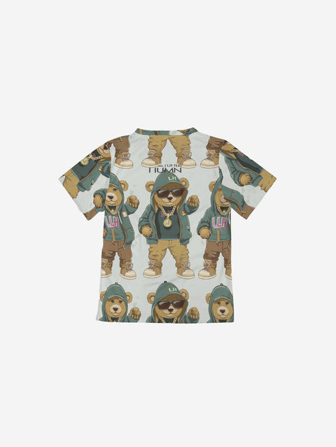 Little Humn Print Set Pip Squeeze Kids Shirt