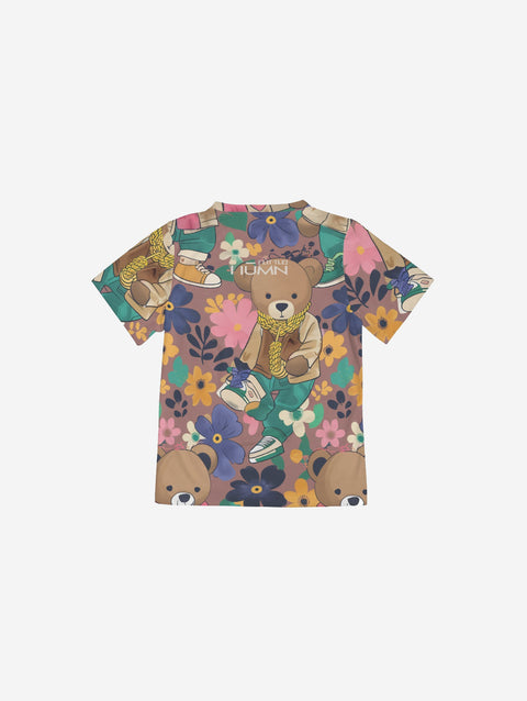 Little Humn Print Set Sprout Kids Shirt