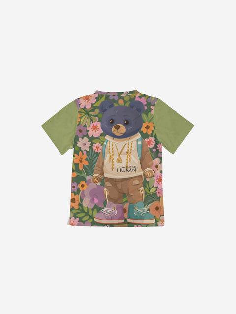 Little Humn Print Set Squad Kids Shirt