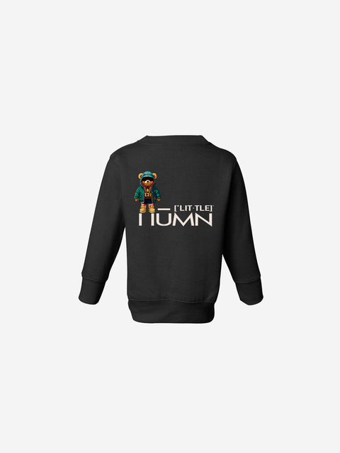 Little Humn Baby Toddler Black Famous Sweatshirt