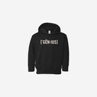 Little Humn Baby Toddler Black Genius Hoodie