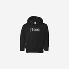 Little Humn Baby Toddler Black Icon Hoodie