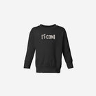 Little Humn Baby Toddler Black Icon Sweatshirt
