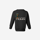 Little Humn Baby Toddler Black Unique Sweatshirt