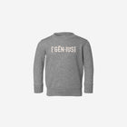 Little Humn Baby Toddler Grey Genius Sweatshirt