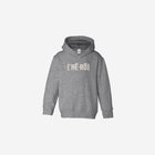 Little Humn Baby Toddler Grey Hero Hoodie
