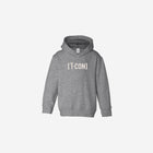Little Humn Baby Toddler Grey Icon Hoodie