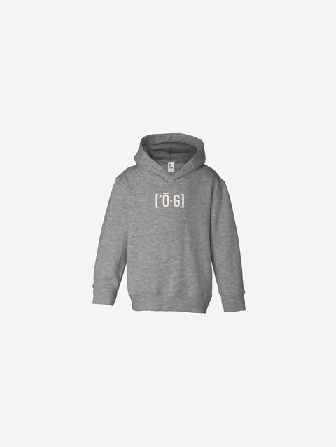 Little Humn Baby Toddler Grey OG Hoodie
