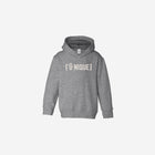 Little Humn Baby Toddler Grey Unique Hoodie