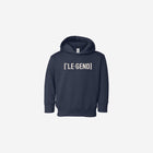 Little Humn Baby Toddler Navy Legend Hoodie