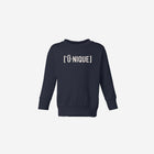 Little Humn Baby Toddler Navy Unique Sweatshirt