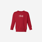Little Humn Baby Toddler Red OG Sweatshirt