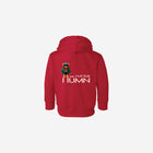 Little Humn Baby Toddler Red Unique Hoodie