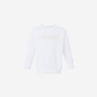 Little Humn Baby Toddler White Famous Sweatshirt