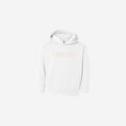 Little Humn Baby Toddler White Genius Hoodie