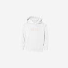 Little Humn Baby Toddler White Hero Hoodie