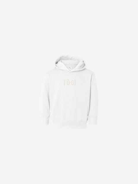 Little Humn Baby Toddler White OG Hoodie