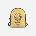 Little Humn YLO Yellow Leather Backpack