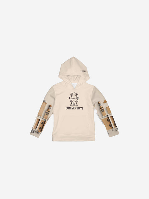 Little Humn LH University BON Bone Kids Hoodie