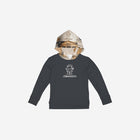 Little Humn LH University GRA Gray Kids Hoodie