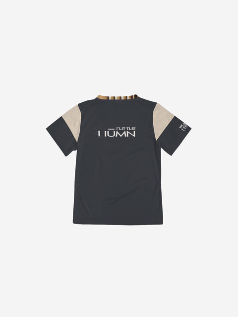 Little Humn LH University GRA Gry Kids Shirt