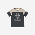 Little Humn LH University GRA Gry Kids Shirt