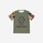 Little Humn LH University GRN Green Kids Shirt