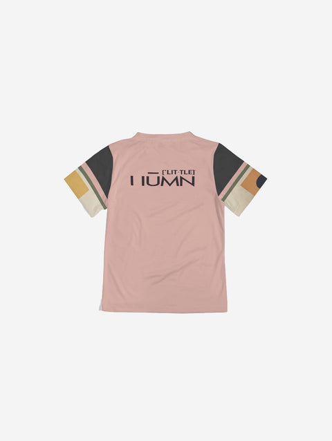 Little Humn LH University PNK Pink Kids Shirt