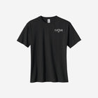 A sleek black t-shirt with the '[LITTLE]' logo positioned on the left chest.