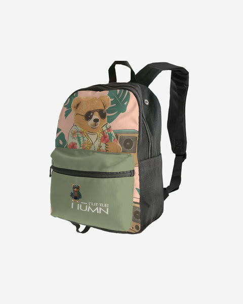 Little Humn Lil Hu Bear Canvas Backpack