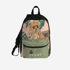 Little Humn Lil Hu Bear Canvas Backpack