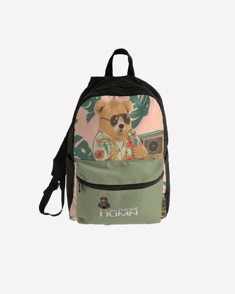 Little Humn Lil Hu Bear Canvas Backpack
