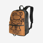 Little Humn ORG Orange Canvas Backpack