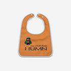 Little Humn Shine Orange Lil Hu Baby Bib