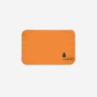 Little Humn ORG Orange Poly Fleece Baby Changing Mat