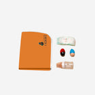 Little Humn ORG Orange Poly Fleece Baby Changing Mat