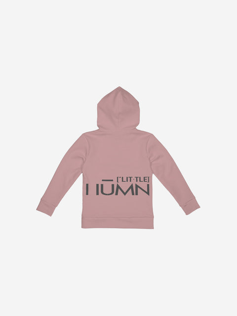 Little Humn Pink Lil Hu Bear Kids Hoodie