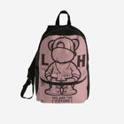 Little Humn PNK Pink Canvas Backpack