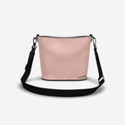 Little Humn PNK Pink Leather Bucket Tote Toddler Bag