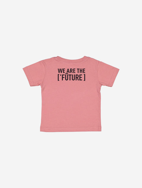 Little Humn Pink LH University Infant Jersey Tee