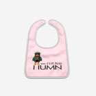 Little Humn Blush Pink Lil Hu Baby Bib