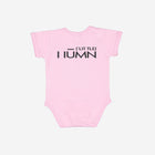 Little Humn PNK Pink Lil Hu Bear Baby Onesie